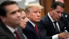 Cuestiona Donald Trump juicio por violación en su contra