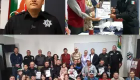 Reconocen al Policía del Mes de Marzo