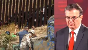 Baja flujo de migrantes en frontera tras fin de Título 42: Ebrard