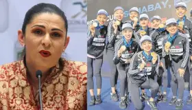 "Por mí que vendan calzones": Ana Guevara va contra equipo de Natación Artística