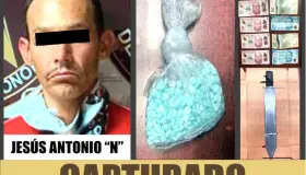 Atrapa la AMIC a padre de niño drogado con fentanilo