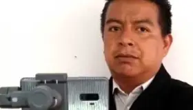 Balean vivienda de reportero en Puebla