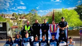 Dota PESP de uniformes a Heptatlón Colosio