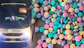 Detienen a dos en autobús llevaban 24 kilos de fentanilo