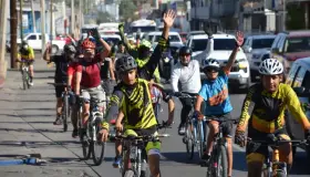 Acompaña JGN a ciclistas en rodada por Día Mundial de la Bicicleta en Nogales
