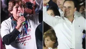 Recibirán apoyo del Gobierno: AMLO a Delfina Gómez y Manolo Jiménez; los felicita