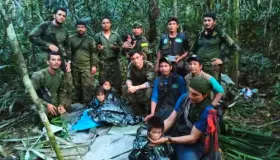 Niños que sobrevivieron 40 días en la selva de Colombia se recuperan
