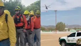 Controlan 60% incendio forestal en Ímuris