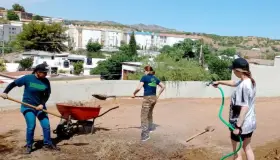 Integran a niños en actividades constructivas