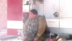 Exentos de golpes de calor bomberos de Nogales