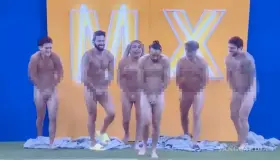 Cumple Team Infierno de LCDLFM corren sin ropa