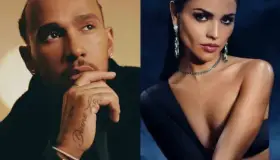 Captan a Eiza González en yate con Lewis Hamilton