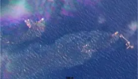 Denuncian ONG un derrame de crudo en Golfo de México