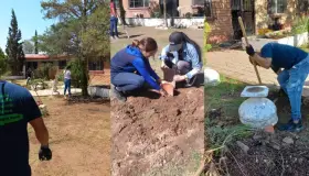Rehabilita Ecobarrio áreas verdes del asilo de ancianos San Francisco
