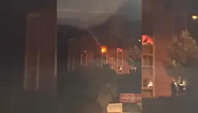 Consume incendio vivienda en Fovissste II