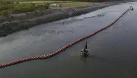 80% de barrera de boyas de Texas está en lado de México: EU