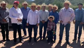 Entrega Gobernador obras hidroagrícolas en Bavispe