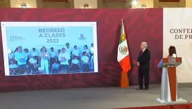 Inaugura AMLO ciclo escolar 2023-2024; “Es todo un acontecimiento”