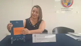 Presentan libro “Pensión por Vejez” a universitarios