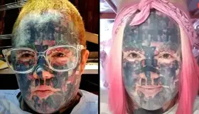 Tiene problemas mujer con 800 tatuajes, asegura que no le dan trabajo