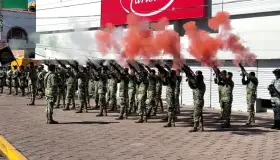Conmemoran a Niños Héroes en esta frontera