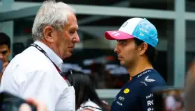 Marko se disculpó: Checo Pérez