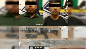 Detienen a dos con armas largas