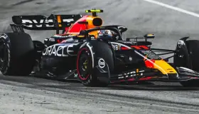 Checo octavo en Singapur