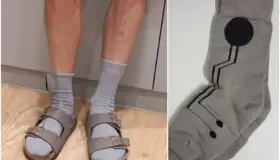 Calcetines inteligentes ayudan a enfermos con demencia