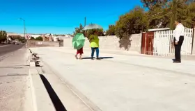 Concluye CMCOP construcción de acceso a escuela José Vasconcelos