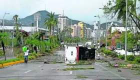 Deja huracán "Otis" 27 muertos y 4 desaparecidos en Guerrero