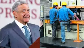 Presume AMLO nuevos empleos y superpeso