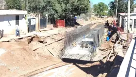 Avanzan trabajos de embovedado de avenida Tecnológico