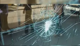 Ocasiona mujer daños a comercio con bate de beisból