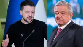Pide Zelenski a AMLO "postura clara" ante guerra Rusia-Ucrania