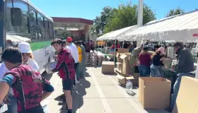 Se unen nogalenses por damnificados en centro de acopio “Unidos por Guerrero”