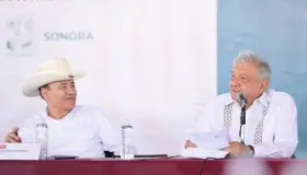 Trabajamos a paso firme junto al presidente López Obrador: Alfonso Durazo