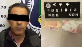 Detiene policía a presunto vendedor de drogas