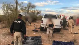 Decomisa la AMIC arsenal y vehículos en Tubutama