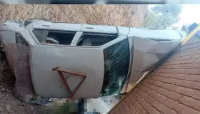 Sufre mujer lesiones de vida o muerte tras accidente automovilístico