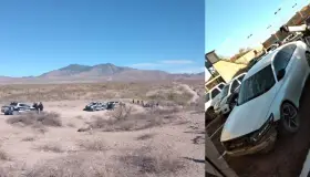 Aseguran vehículo después de persecución; activan “Código Rojo”