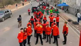 Realiza la Prepa Municipal desfile navideño en La Mesa