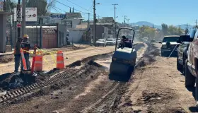 Aplican nueva estrategia en obra de la Ruiz Cortines