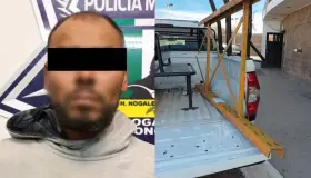 Capturan a ladrón con las ‘manos en la masa’