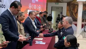 Gobernador encabeza ceremonia del Día del Policía
