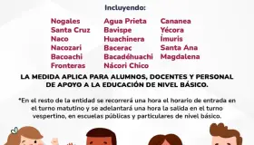 Suspenden clases el lunes en las escuelas de educación básica