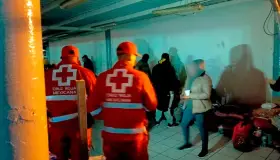 Acobija Cruz Roja a migrantes