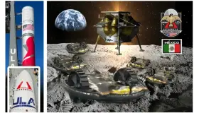 Lanza México primer misión a la Luna en la historia