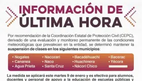 Suspenden por segundo día las clases por el frío