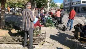 Concesionarios requisados en 2018 se manifiestan frente a palacio de gobierno